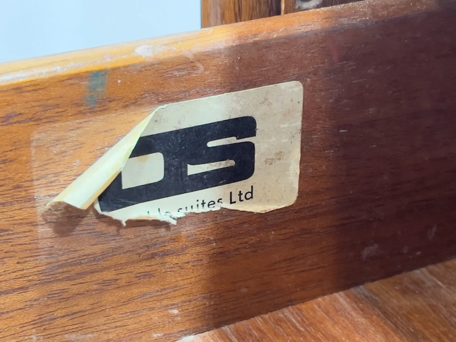 Durable Suites, Mid Century Teak Dressing Table