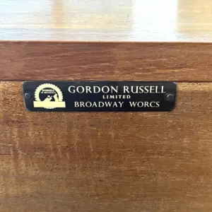 Gordon Russell of Broadway, Rare Mid Century Bureau