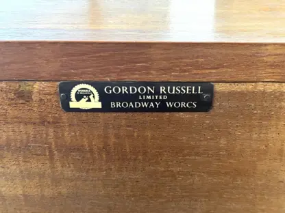 Gordon Russell of Broadway, Rare Mid Century Bureau - Image 7