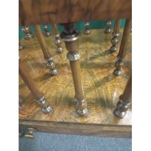 Antique Walnut Canterbury Victorian Circa 1860