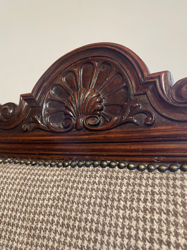 Set of four Victorian dining chairs
