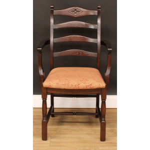 Set Of Six Jaycee Dining Chairs