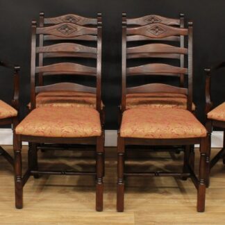 Set Of Six Jaycee Dining Chairs