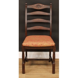 Set Of Six Jaycee Dining Chairs