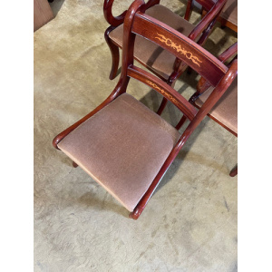 Six Regency Style Dining Chairs