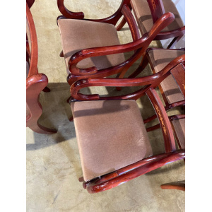 Six Regency Style Dining Chairs