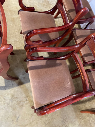 Six Regency Style Dining Chairs