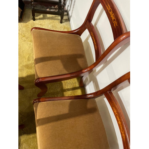 Six Regency Style Dining Chairs