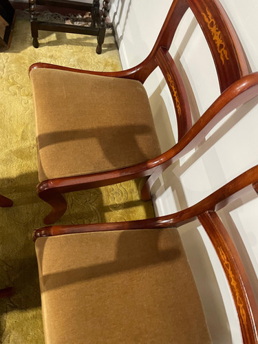 Six Regency Style Dining Chairs