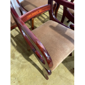 Six Regency Style Dining Chairs