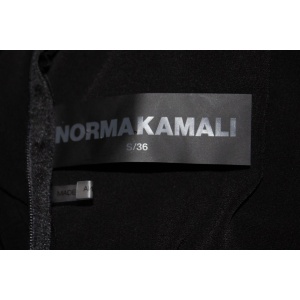 Slinky Black Norma Kamali Evening Dress