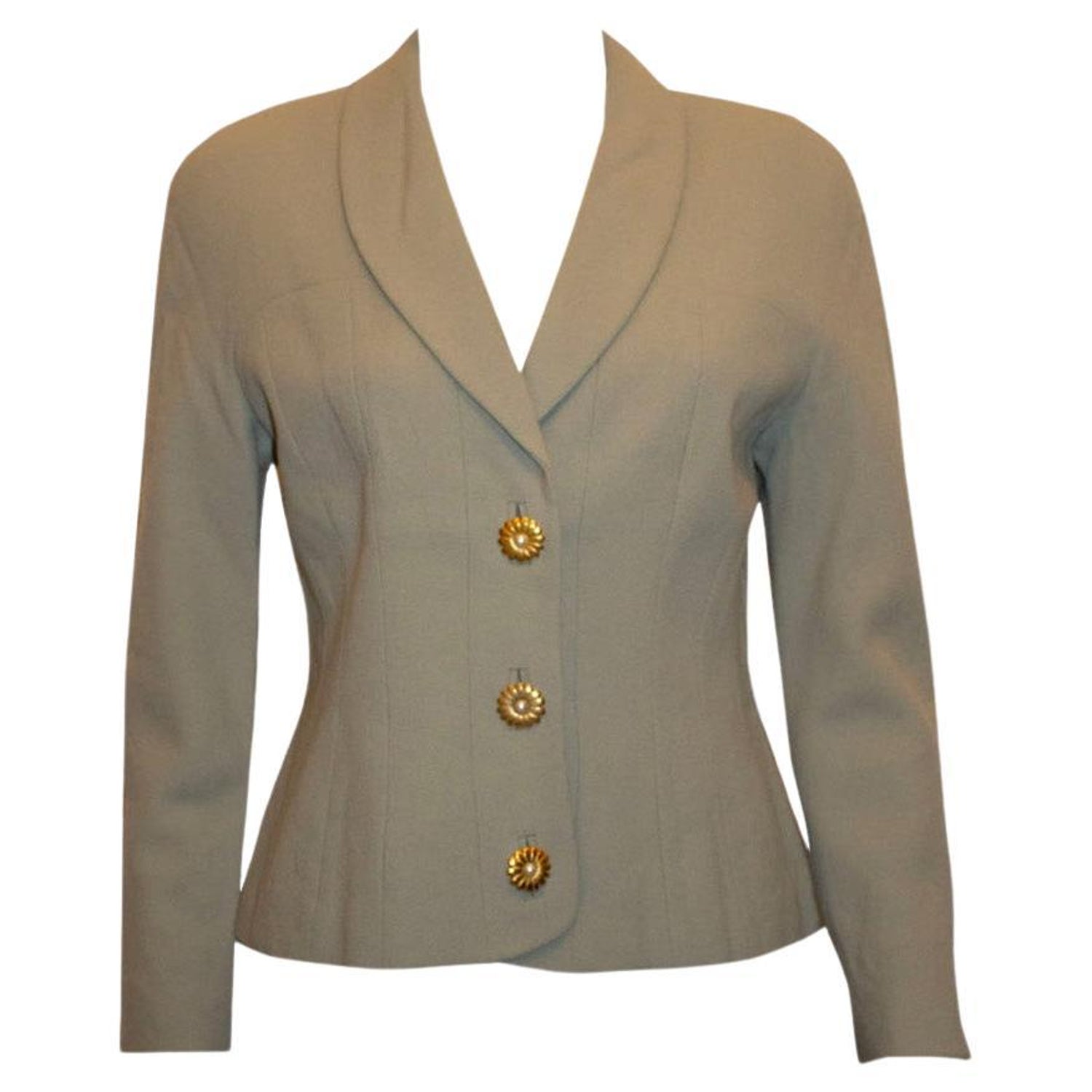 Vintage Bruce Oldfield Pretty Sage Green Jacket