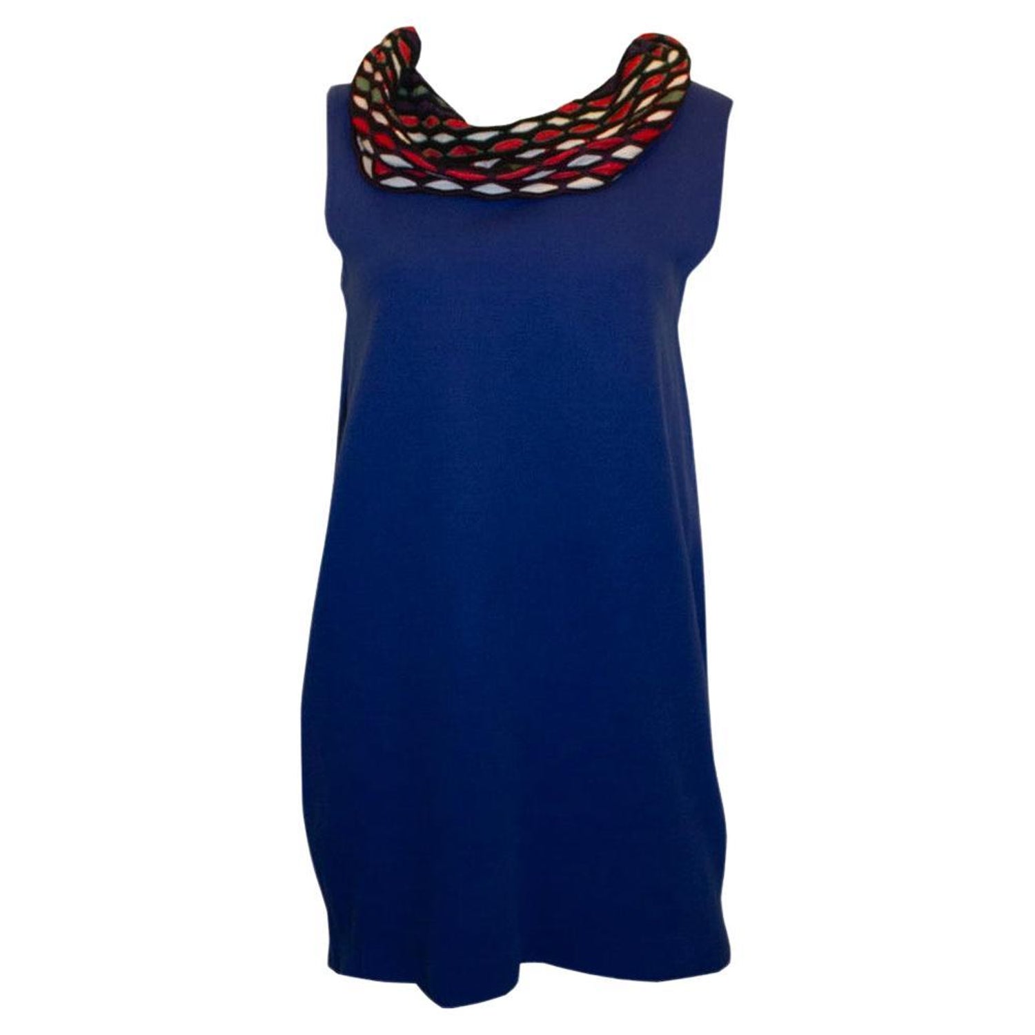 Missoni Tunic Top with Multi Colour Collar