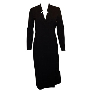 The Fold Blue and White Desk to Dinner Dress