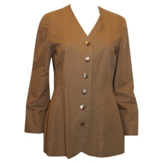 Vintage Vogue Designer Original Linen Jacket