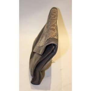 Vintage Aldrovandi Hand Made Leather and Snakeskin Bag - Clutch or Shoulder
