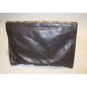 Vintage Aldrovandi Hand Made Leather and Snakeskin Bag - Clutch or Shoulder