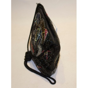 Vintage Beaded Multi Colour Evening Bag