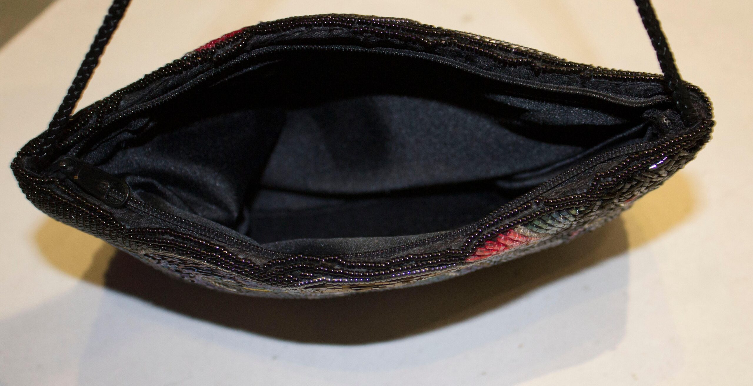 Vintage Beaded Multi Colour Evening Bag