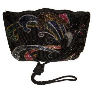 Vintage Beaded Multi Colour Evening Bag
