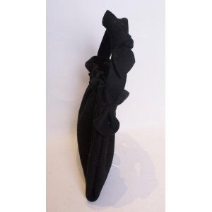Vintage Black Felt Bag