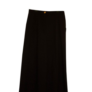 Vintage Chanel Back Wool Crepe Trousers