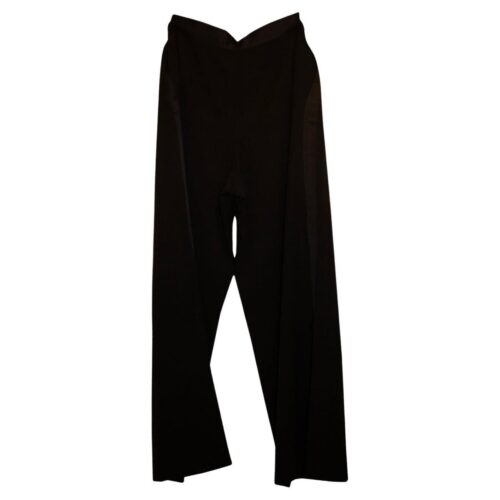 Vintage Chanel Black Tuxedo Pants /Trousers
