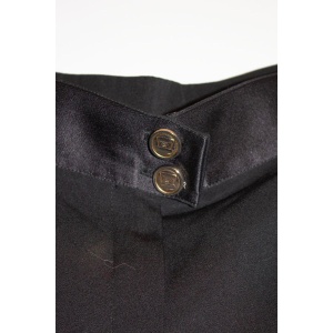 Vintage Chanel Black Tuxedo Pants /Trousers