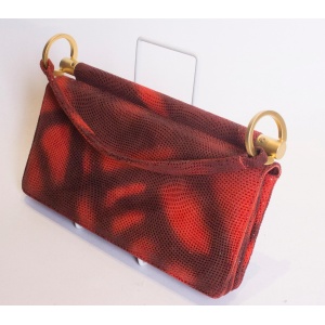Vintage Charles Jourdan Red Handbag