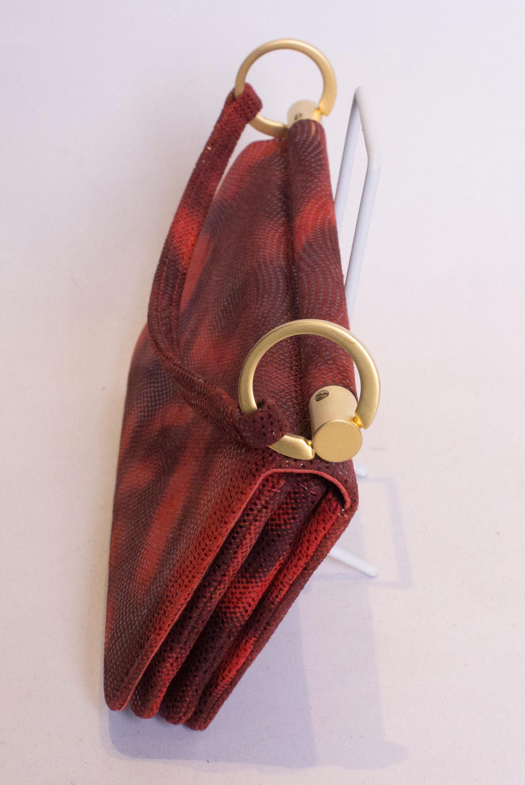 Vintage Charles Jourdan Red Handbag