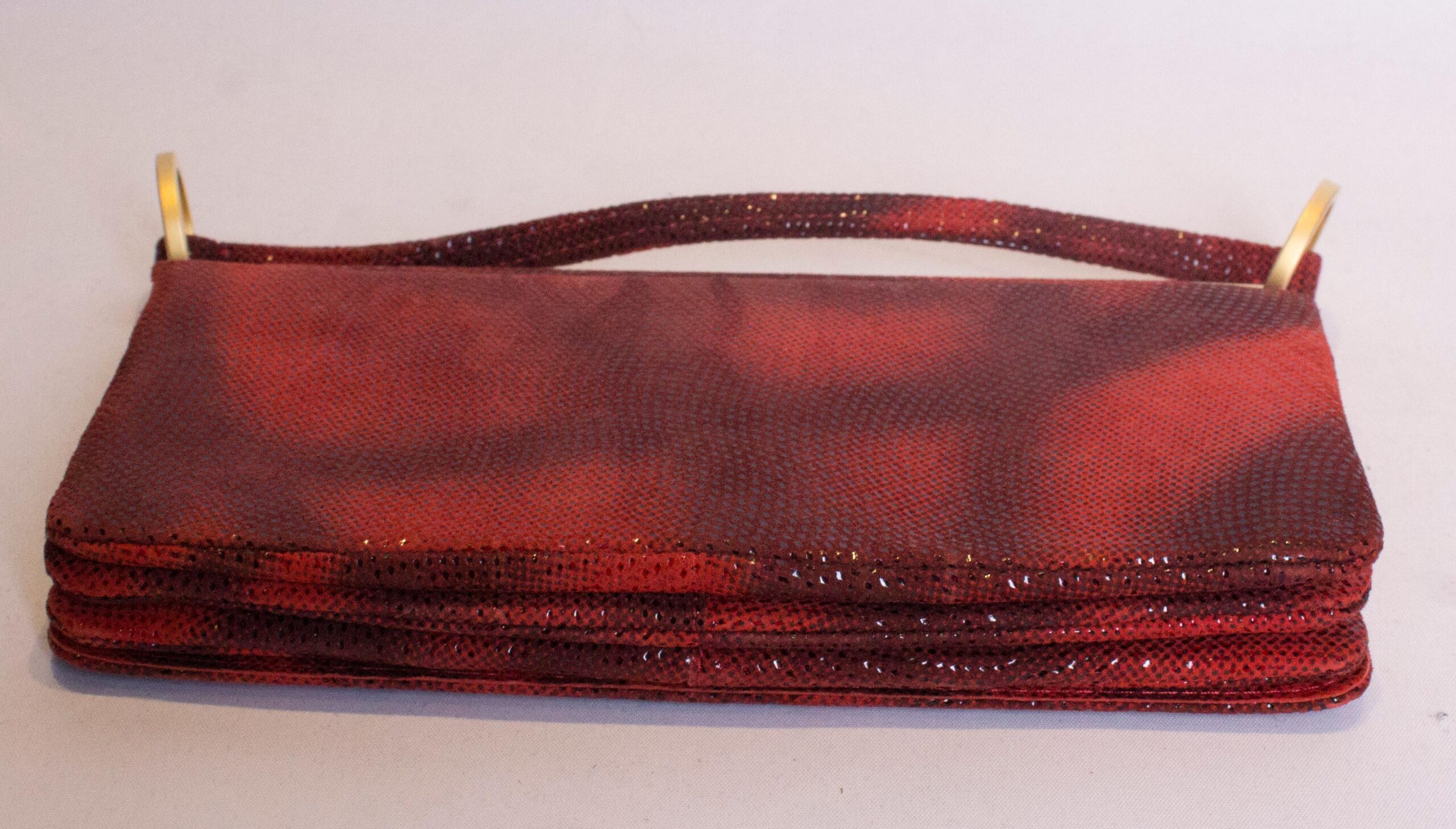 Vintage Charles Jourdan Red Handbag