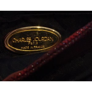 Vintage Charles Jourdan Red Handbag