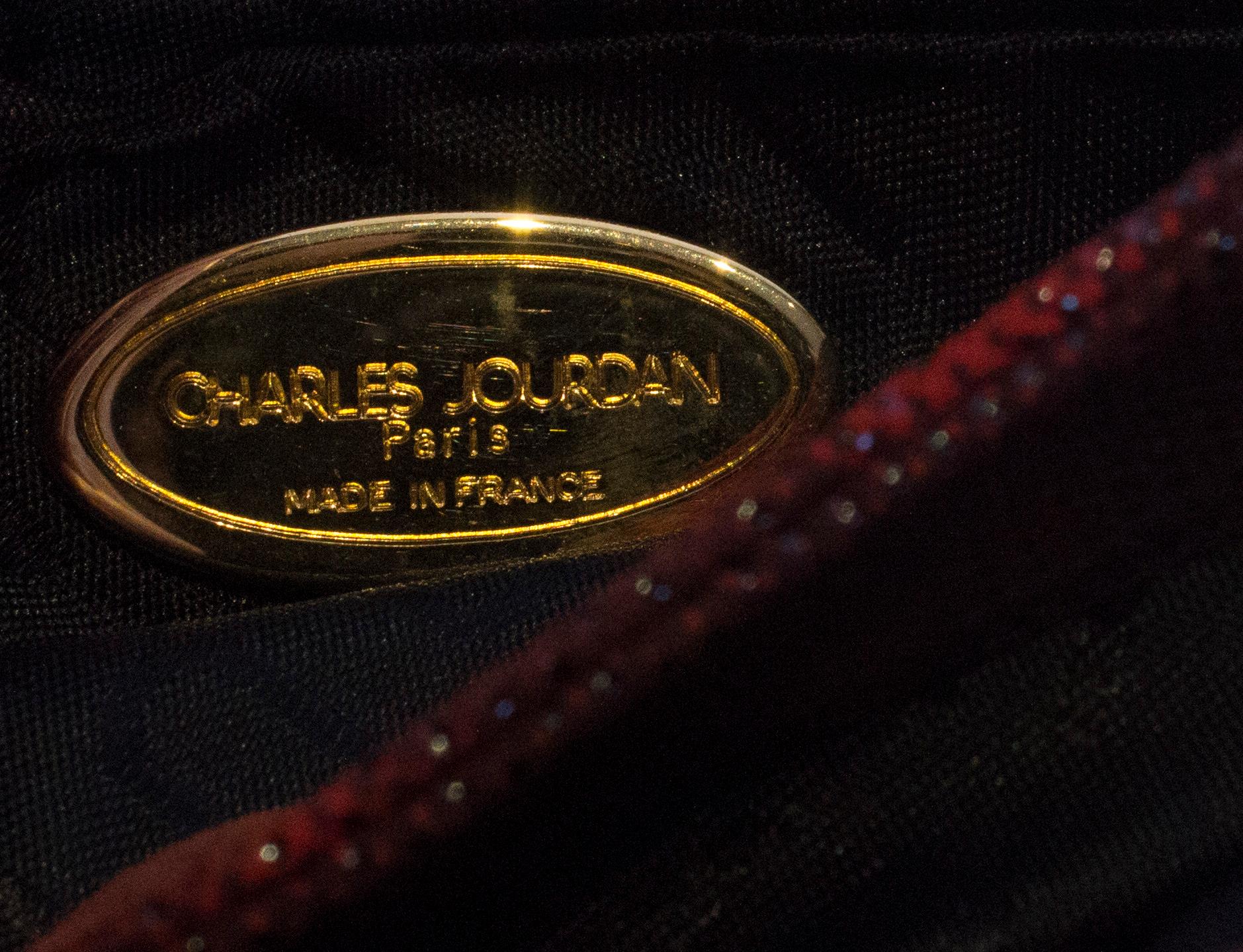 Vintage Charles Jourdan Red Handbag