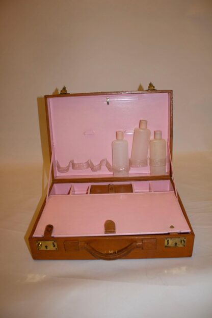 Vintage Elizabeth Arden Leather Beauty Case. - Image 8