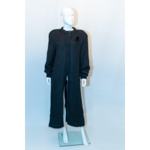 Vintage Full Length Mohair Coat by Riet Selen