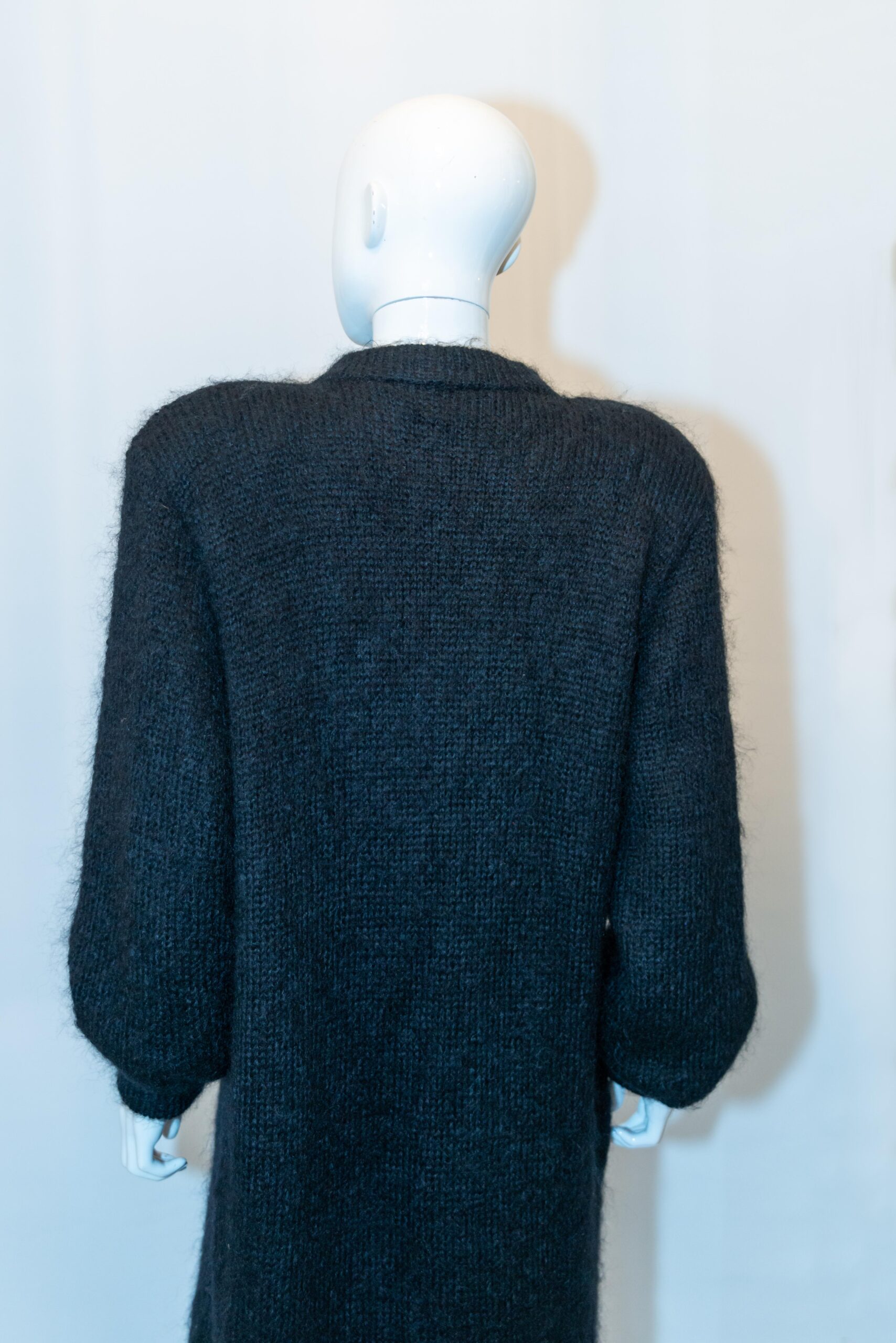 Vintage Full Length Mohair Coat by Riet Selen