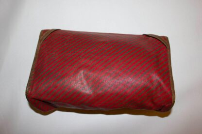 Vintage Gucci Clutch Bag with Fold Over Front and Leather Detail - Image 2