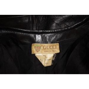 Vintage Gucci Leather Dress