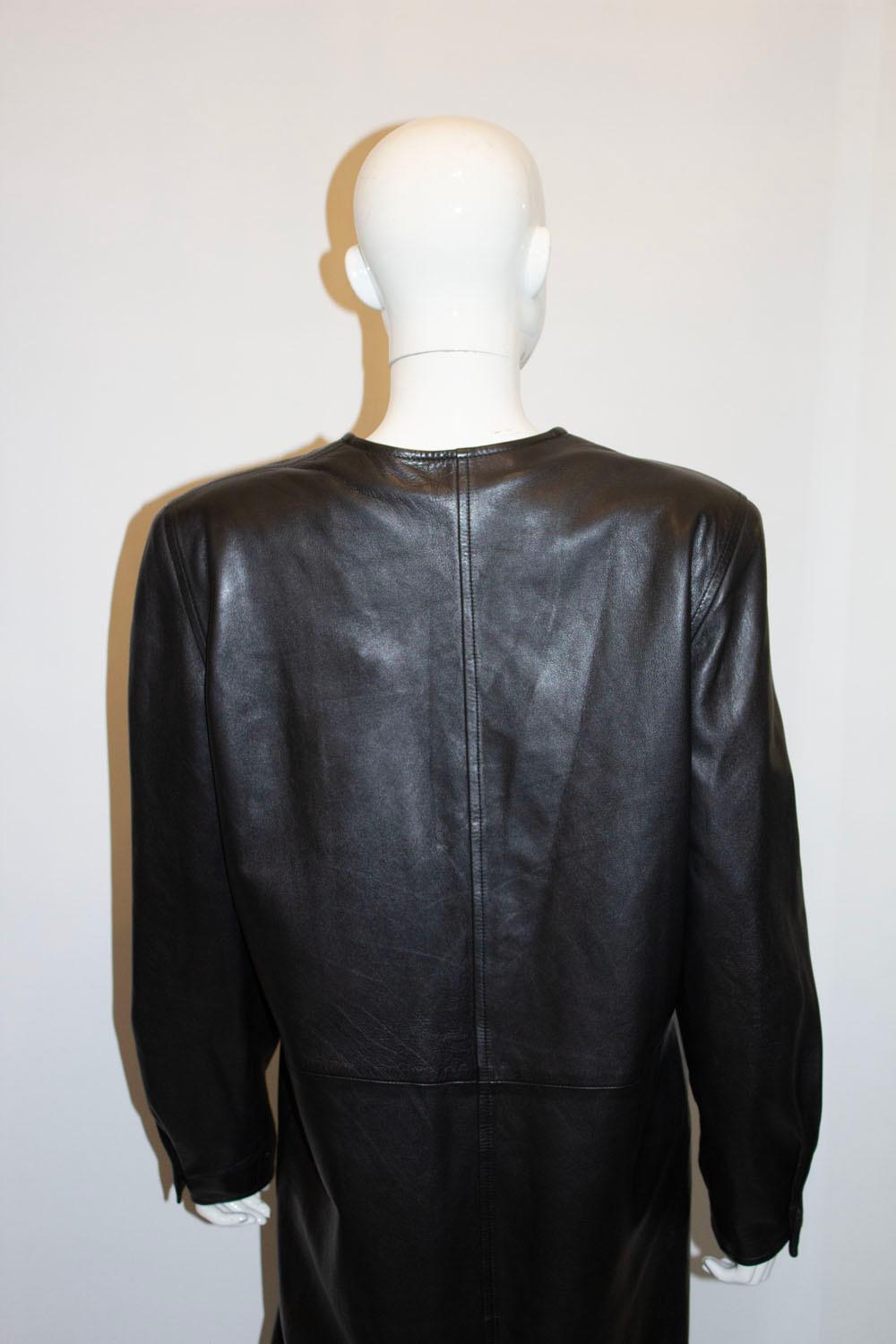 Vintage Gucci Leather Dress