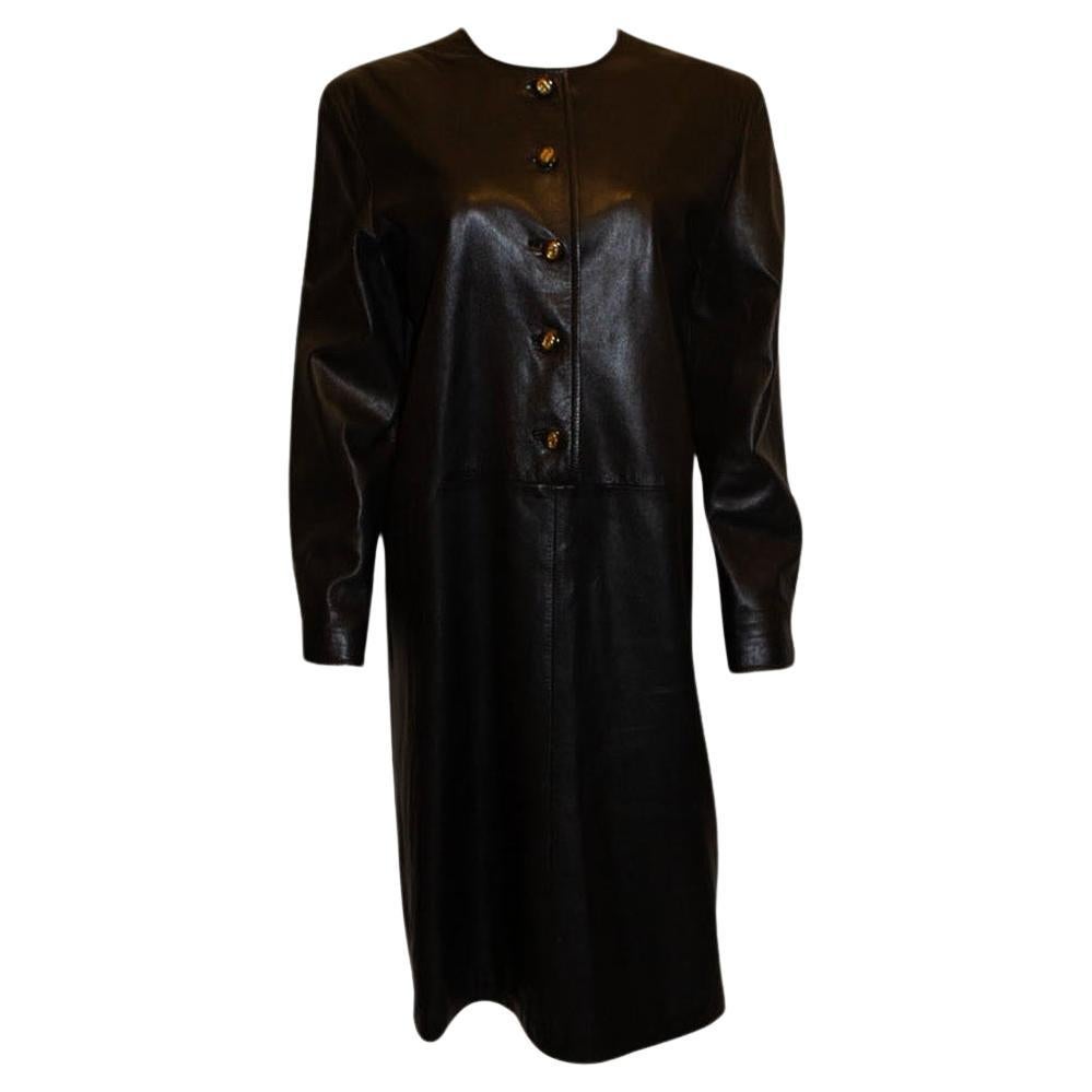 Vintage Gucci Leather Dress