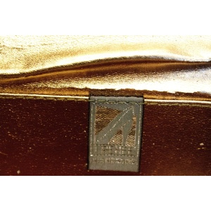 Vintage J Renee Bronze / Gold Handbag