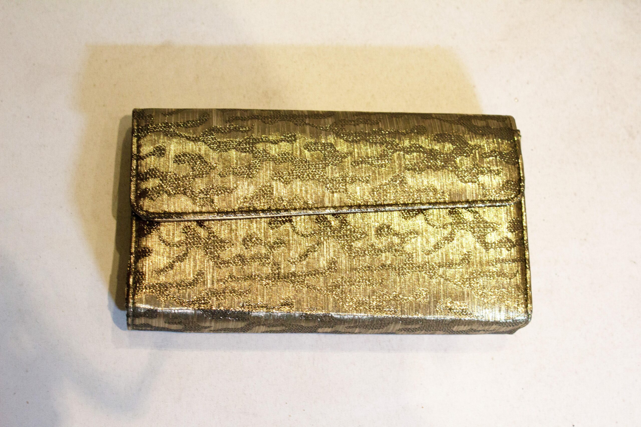 Vintage J Renee Bronze / Gold Handbag