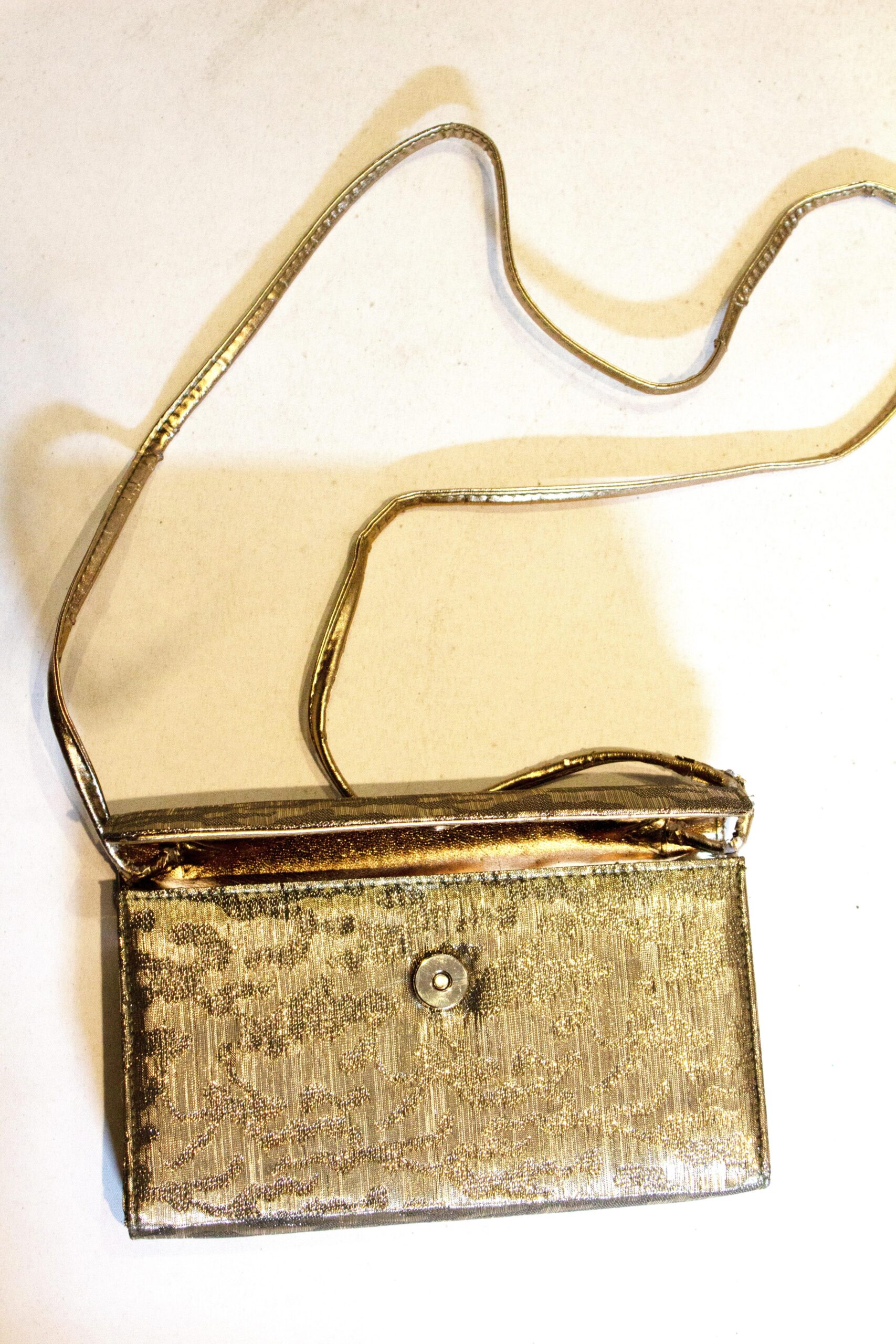 Vintage J Renee Bronze / Gold Handbag