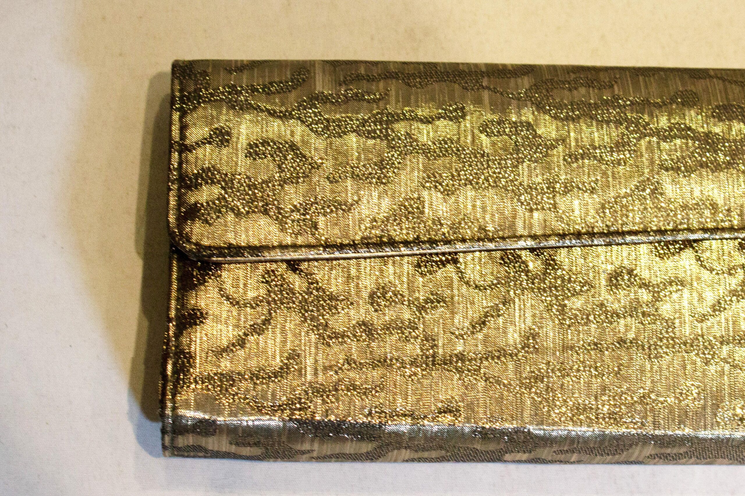 Vintage J Renee Bronze / Gold Handbag