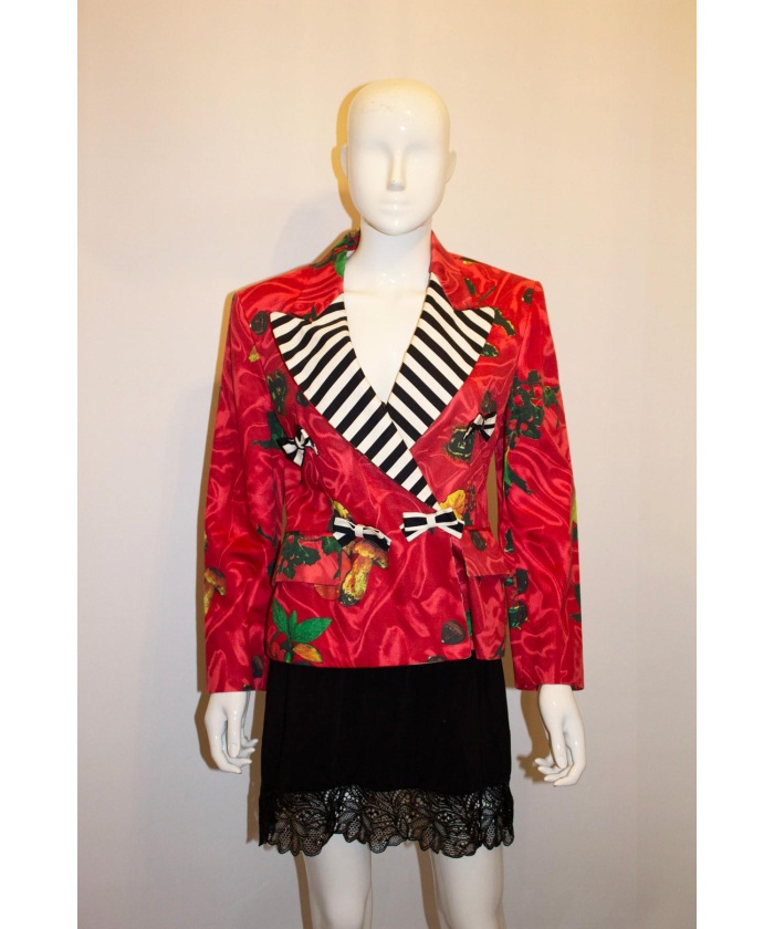 Vintage Moschino 1989 Cotton Jacket