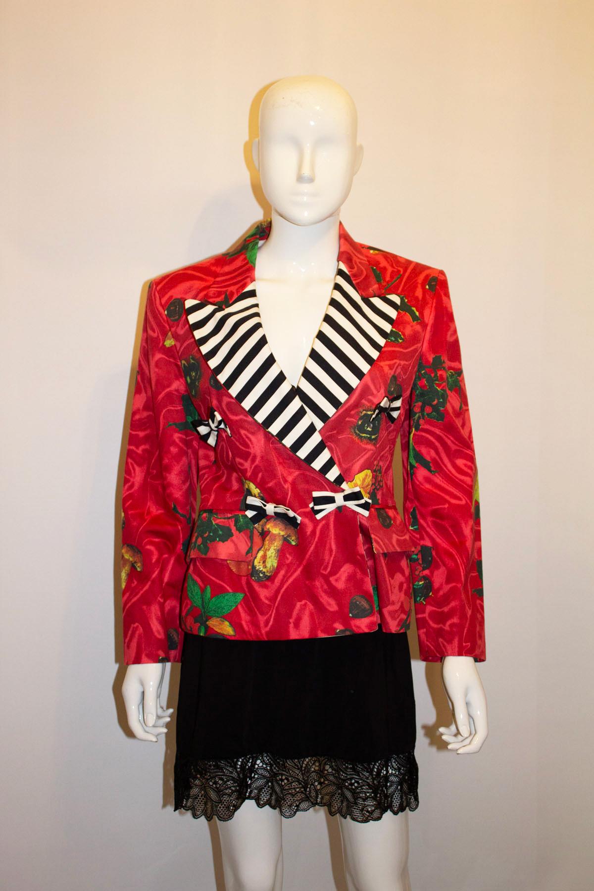 Vintage Moschino 1989 Cotton Jacket