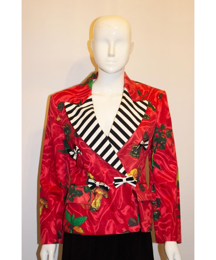 Vintage Moschino 1989 Cotton Jacket