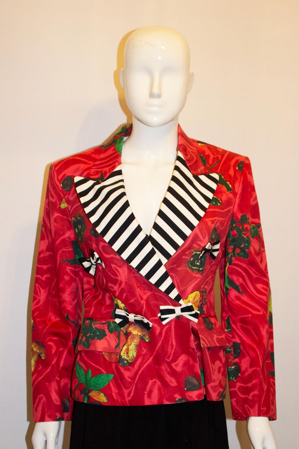 Vintage Moschino 1989 Cotton Jacket