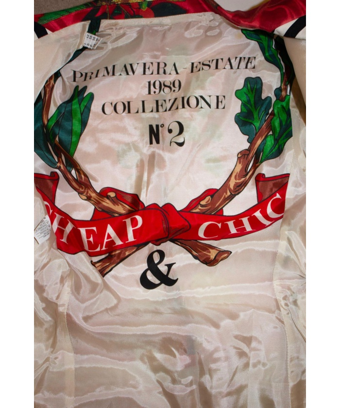 Vintage Moschino 1989 Cotton Jacket