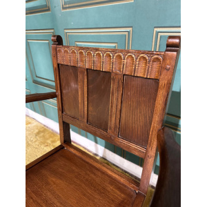 Vintage Oak Carver Chair